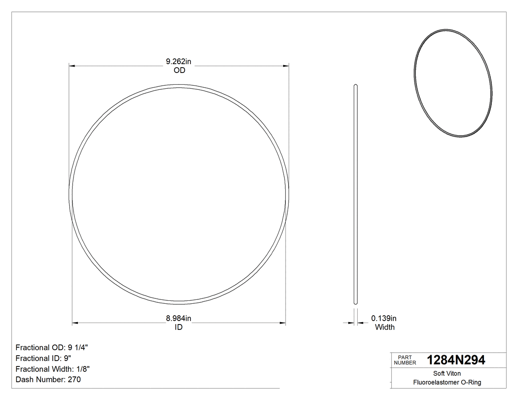Technical drawing - 1284N294